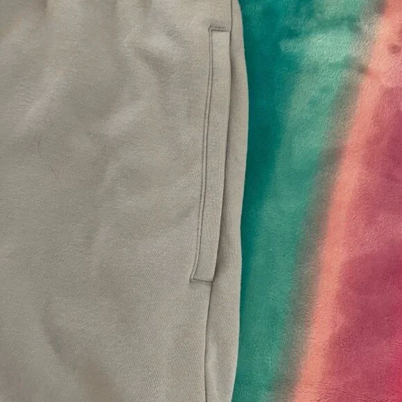 NEW SKIMS Cotton Fleece classic short - periwinkle, Style BO-SHO-4498 Size XL - Picture 5 of 10